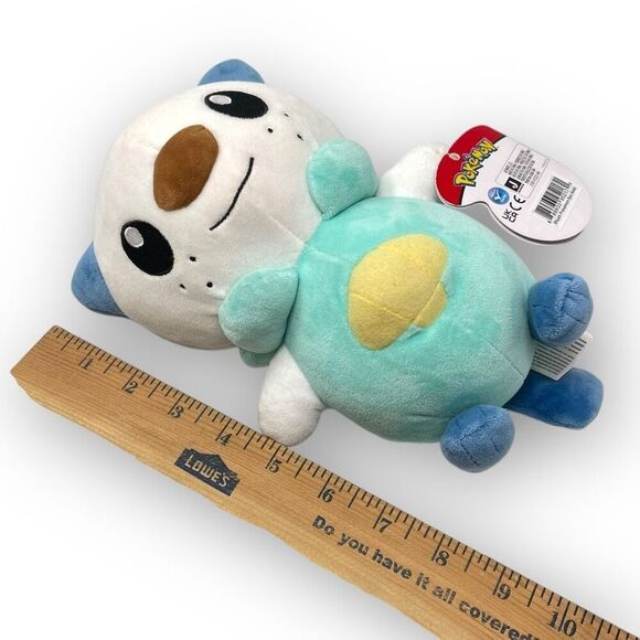 Jazwares Pokemon Nintendo 2021 Oshawott Stuffed Plush Animal 8” NWT - Picture 12 of 12